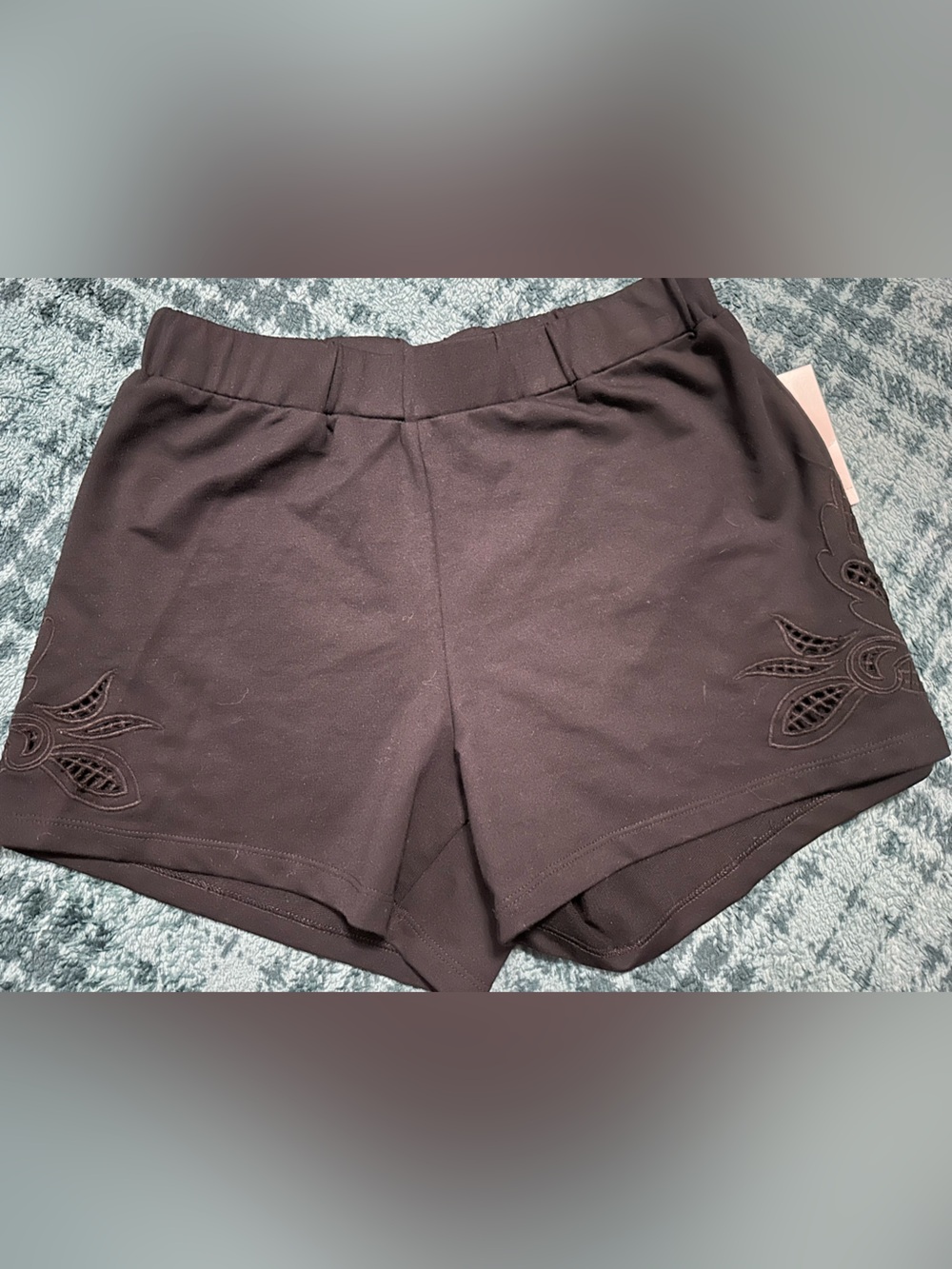 Women's Black Stretch Shorts